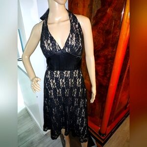 Stunning Plus size Halter Dress